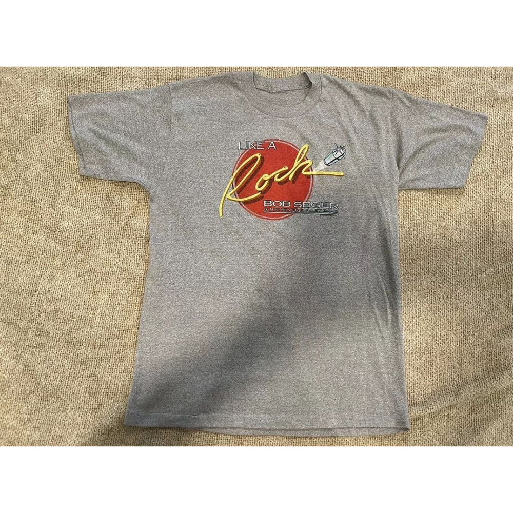 Bob Seger Silver Bullet Band American Tee - Picture 1 of 4